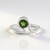 Anello in argento con Diopside Russo (de Melo Essence)