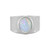 Welo-Opal-Silberring (MONOSONO COLLECTION)