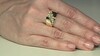 Zilveren ring met een witte topaas (Adela Silber)