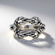 Zilveren ring (Desert Chic)