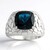 Anello in argento con Topazio Blu Londra (de Melo Essence)