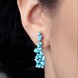 Sleeping Beauty Turquoise Silver Earrings (Dallas Prince Designs)