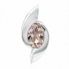 Gouden hanger met een Hartsiet Zirkoon