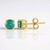 Orecchini in argento con Topazio Cayman (Gems en Vogue)