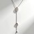 Collana in argento con Zaffiro di Laos (Jahdo)