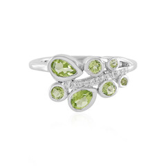 Peridot-Silberring