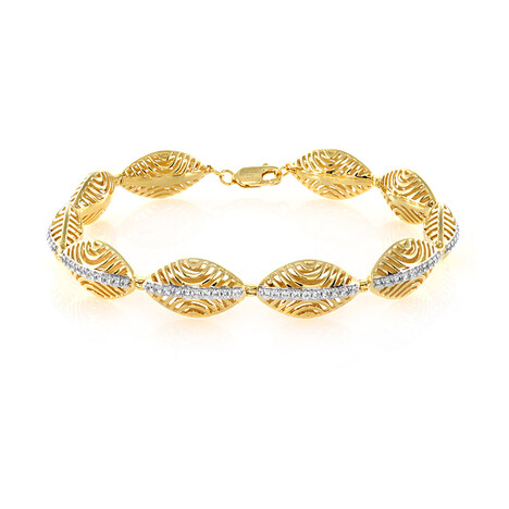 Zirkon-Silberarmband