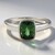 Anello in argento con Apatite Cromo