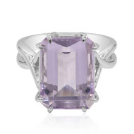 Zilveren ring met een lavendel amethist