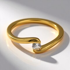 Anello in argento con Zircone