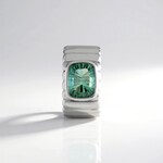 Ciondolo in argento con Fluorite Verde (MONOSONO COLLECTION)