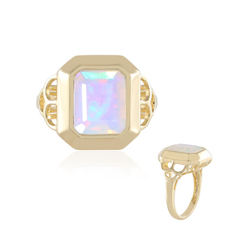 Welo Opal Silver Ring