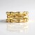 Anello in oro con Diamante Champagne I2 (de Melo Gold)