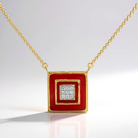 Collana in argento con Zircone