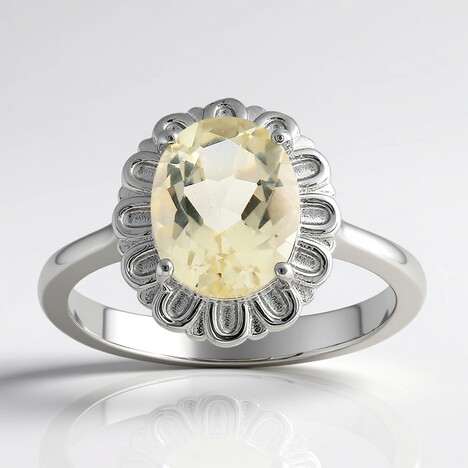Anello in argento con Pietra del Sole Messicana