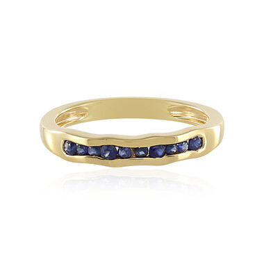Anello in argento con Zaffiro Blu