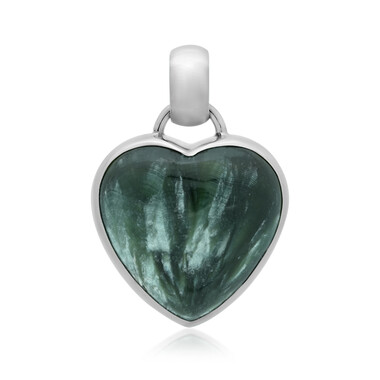 Ciondolo in argento con Serafinite