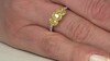 Anillo en oro con Diamante amarillo SI2 (CIRARI)
