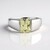 Anello in argento con Kunzite Canarino