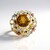 Anello in argento con Citrino (Gems en Vogue)