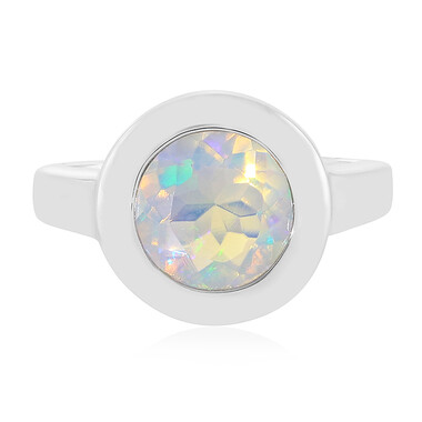 Anello in argento con Opale di Welo