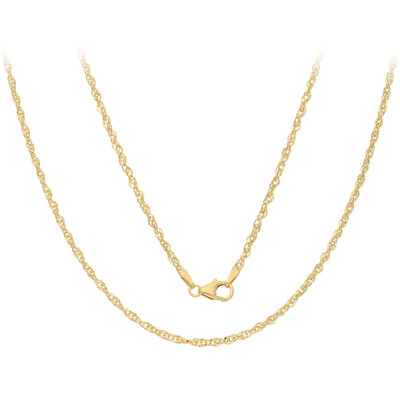375er Gelbgold-Singapurkette - 1,25 g - 45 cm