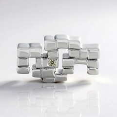 Ciondolo in argento con Zircone (MONOSONO COLLECTION)