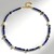 Collana in argento con Perla Nera di Acqua Dolce