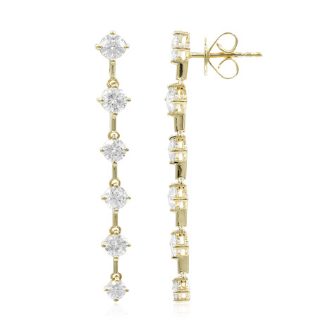 Orecchini in oro con Diamante I1 (H) (CIRARI)