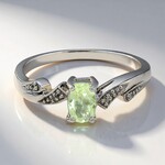 Anello in argento con Ortoclasio