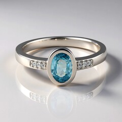 Anello in argento con Zircone Ratanakiri