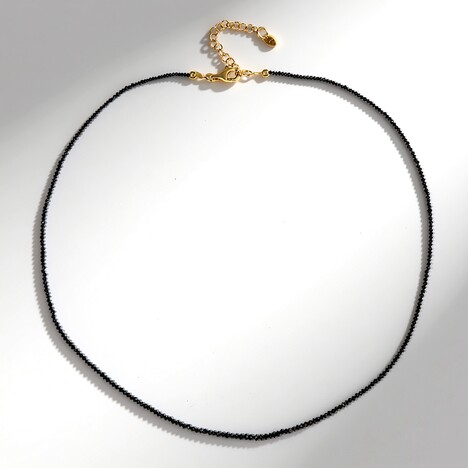 Collana in argento con Diamante Nero