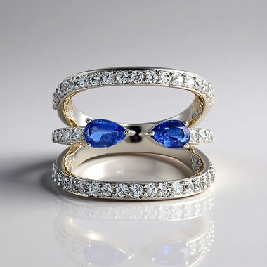 Nepal Kyanite Silver Ring
