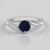 Bague en argent et Opale Mezezo
