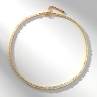 Collana in argento con Opale di Welo