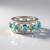 Anello in argento con Turchese Sleeping Beauty