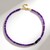 Collana in argento con Ametista Zambiana (Riya)