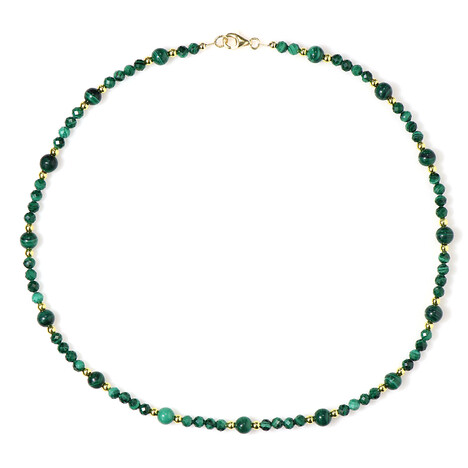 Collana in argento con Ematite Dorata (Riya)