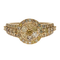 Bague en or et Diamant fancy SI2 (CIRARI)