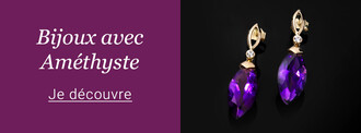 Bijoux avec Améthyste