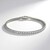 Bracciale in argento con Zircone (Adela Silber)
