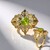 Anello in oro con Sfene