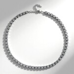 Collana in argento con Ematite Argentata