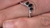 Gouden ring met een Blauwe Ceylon saffier (CIRARI)