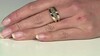 Anillo en oro con Diamante I3 champán (de Melo Gold)
