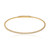 14K I1 (H) Diamond Gold Bangle (CIRARI)