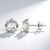Orecchini in argento con Topazio Bianco
