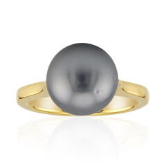 Anello in argento con Perla Tahitiana (TPC)