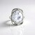 Anello in argento con Quarzo Blue Moon