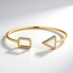 Bracciale in argento con Quarzo Bianco